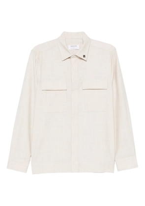 Gran Sasso flap-pocket shirt - Neutrals