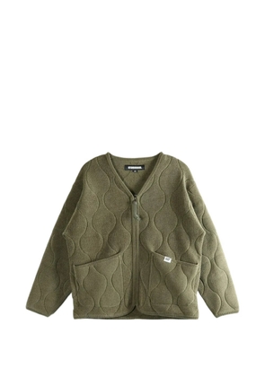 Neighborhood zip-up cardigan - Green