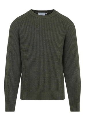 Carhartt WIP ribbed crew-neck sweater - Green