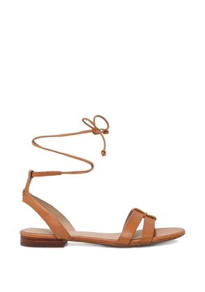 Polo Ralph Lauren knot strappy flat sandals - Neutrals