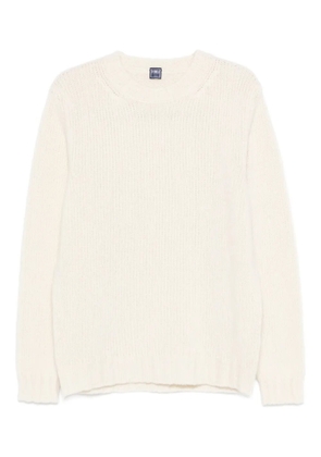 Fedeli Argentina ribbed crew-neck sweater - Neutrals