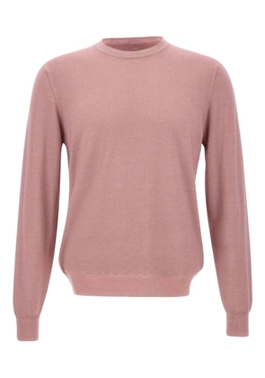 Filippo De Laurentiis crew-neck long-sleeve sweater - Pink