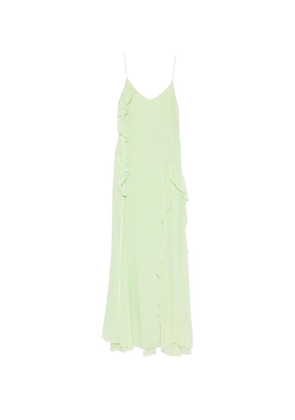 Blumarine ruffled dress - Green