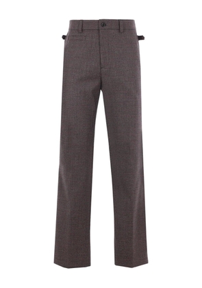 Namacheko Attila houndstooth-pattern trousers - Grey