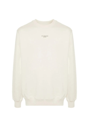 Drôle De Monsieur cotton sweatshirt - Neutrals