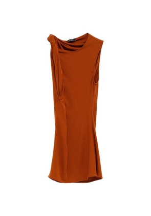 Atlein knotted top - Brown