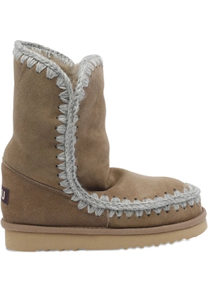 Mou Esimo 24 round-toe boots - Brown
