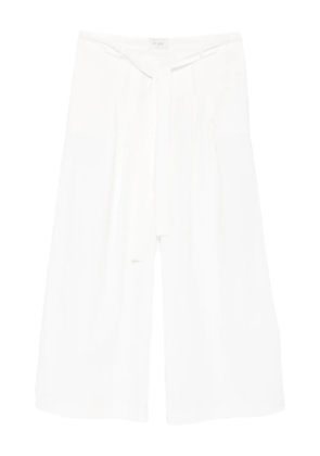 St. Agni belted trousers - White