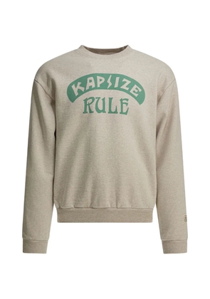 KAPITAL crew-neck sweatshirt - Neutrals