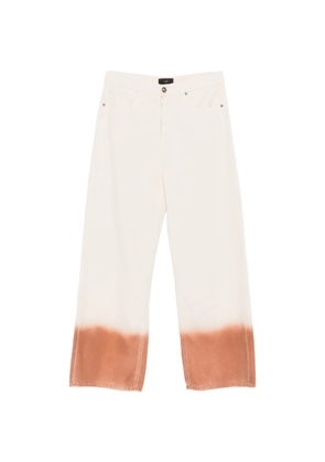 Alanui dip-dye trousers - Neutrals