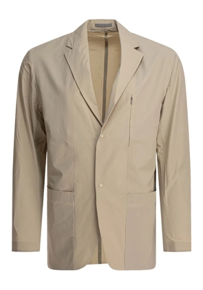 Norse Projects two-button zip-detail blazer - Neutrals