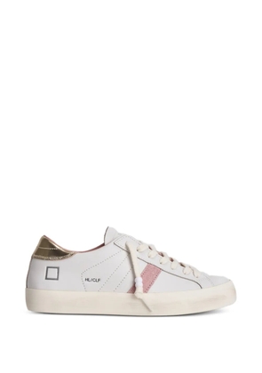 D.A.T.E. HL/CLF side-stripe low-top sneakers - White