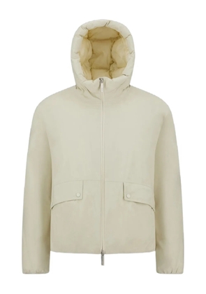 Herno hooded flap-pocket jacket - Neutrals
