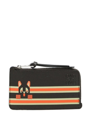 LOEWE x Louis Wain Futurist Cat cardholder - Brown