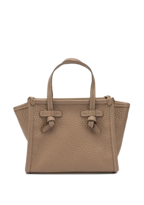 GIANNI CHIARINI Miss Marcella knot-detail tote bag - Brown