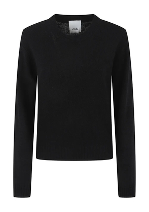 Allude crew-neck sweater - Black
