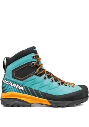 SCARPA lace-up panelled sneakers - Blue