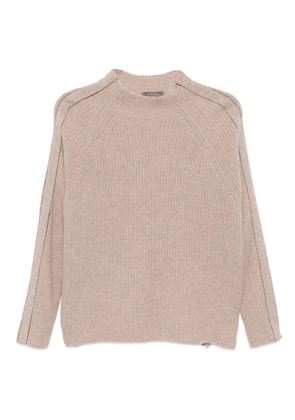 N.Peal Funnel neck jumper - Neutrals