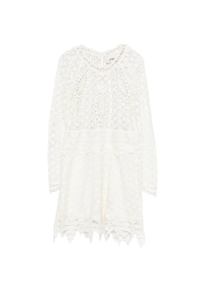 ISABEL MARANT open-knit dress - White