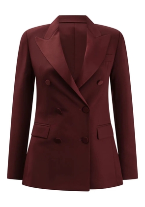 Semper bouble-breasted blazer - Red