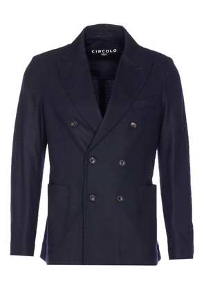 Circolo 1901 double-breasted blazer - Blue