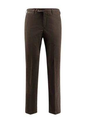PT Torino pleated straight-leg trousers - Brown