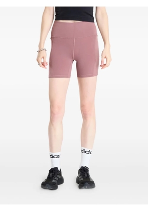 Under Armour Project Rock high-waisted shorts - Red