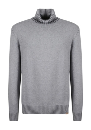 Fay roll-neck sweater - Grey