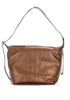 GIANNI CHIARINI leather zipped shoulder bag - Brown