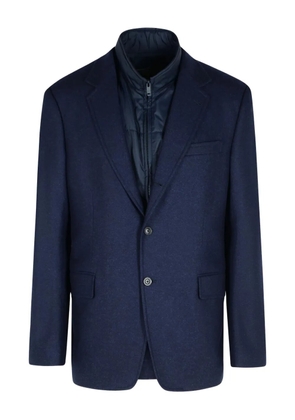 Fay two-button peak-lapel jacket - Blue