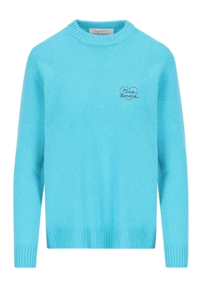 Giada Benincasa Heartbeat cashmere sweater - Blue