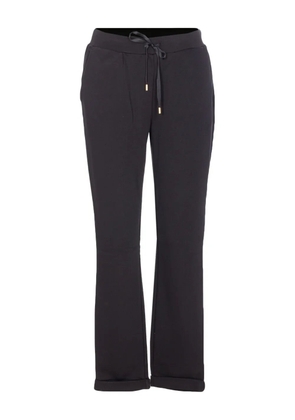 LIU JO elasticated-waist drawstring track pants - Black