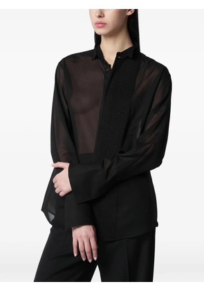 6397 plissé shirt - Black