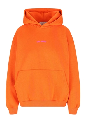 Giada Benincasa logo-print hoodie - Orange