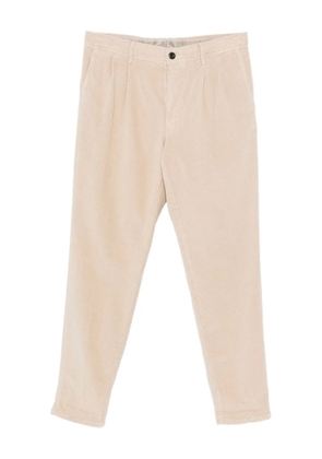 Incotex pleated corduroy trousers - Neutrals