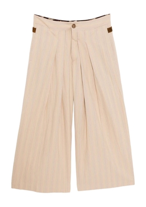 COMMUNS striped trousers - Neutrals