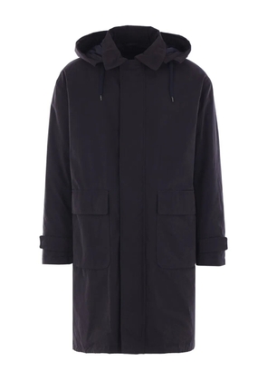 Herno hooded down-filled coat - Blue