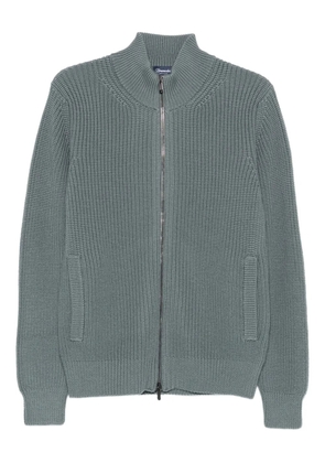 Drumohr zip-front cardigan - Green