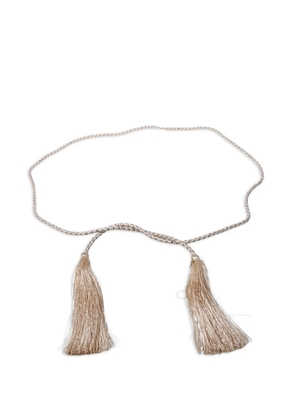 Forte Forte tassel belt - Neutrals