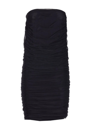MAR DE MARGARITAS Corinna ruched midi skirt - Black