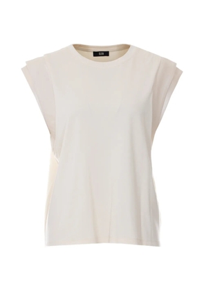 Eleh satin detail panna top - Neutrals