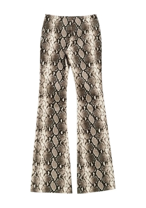 Duran Lantink snake-print trousers - Neutrals