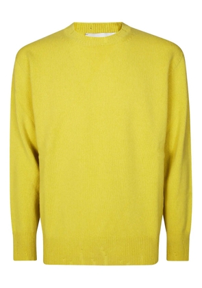 AMARÁNTO crew-neck sweater - Yellow