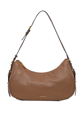 LIU JO adjustable-strap satchel - Brown