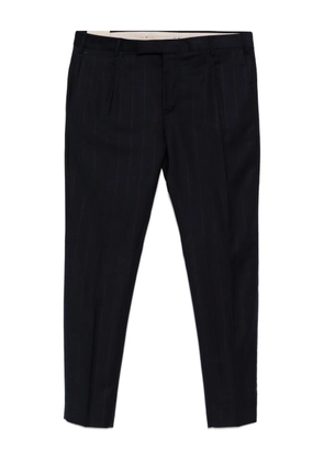 PT Torino stripe-pattern tailored trousers - Blue