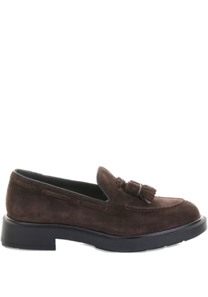 Fratelli Rossetti Kelso tassel suede loafers - Brown