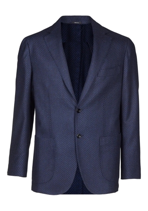 SARTORIO NAPOLI button-fastening blazer - Blue
