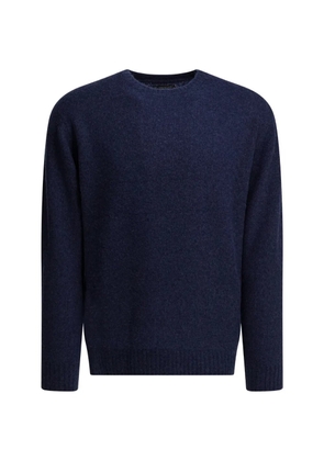BEAMS PLUS round neck knitwear - Blue
