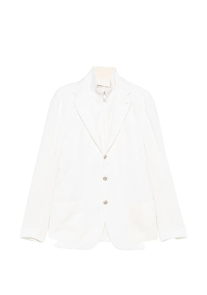 Eleventy single-breasted blazer - White