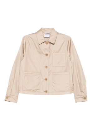 ASPESI buttoned patch-pocket jacket - Neutrals